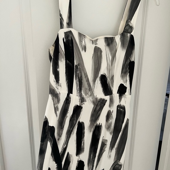 Dolce & Gabbana midi black and white dress - Picture 3 of 7